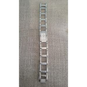 Women’s Silver Tone Rectangle Quartz Bracelet Watch | Marked “Calvin Klein” |...